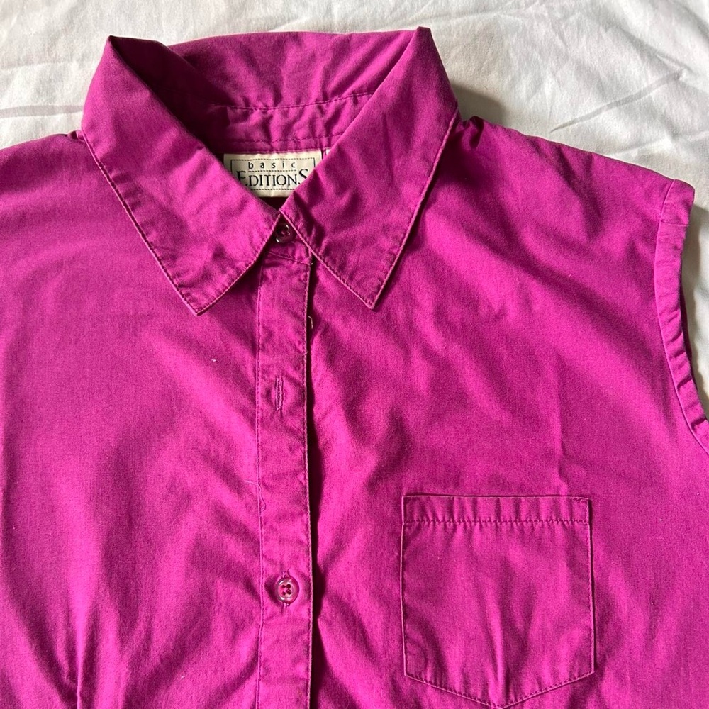 Size Small Basic Editions Blouse - image 4